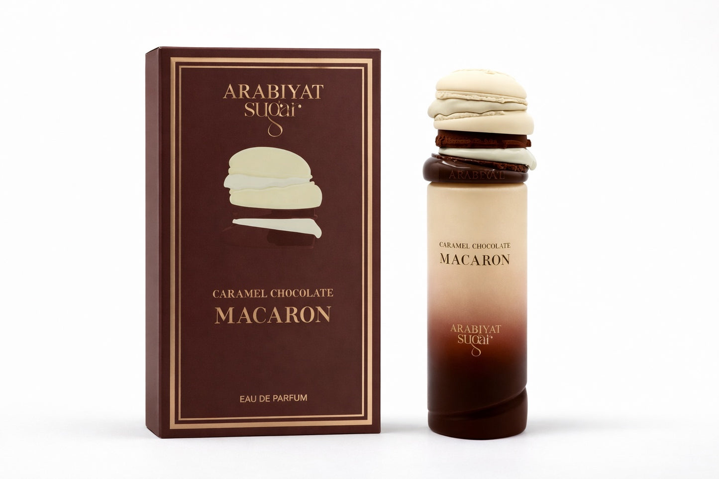 Caramel Chocolate Macaron